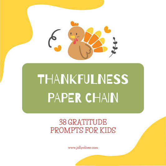 Thankfulness Paper Chain - Help Build your Thankfulness Brain