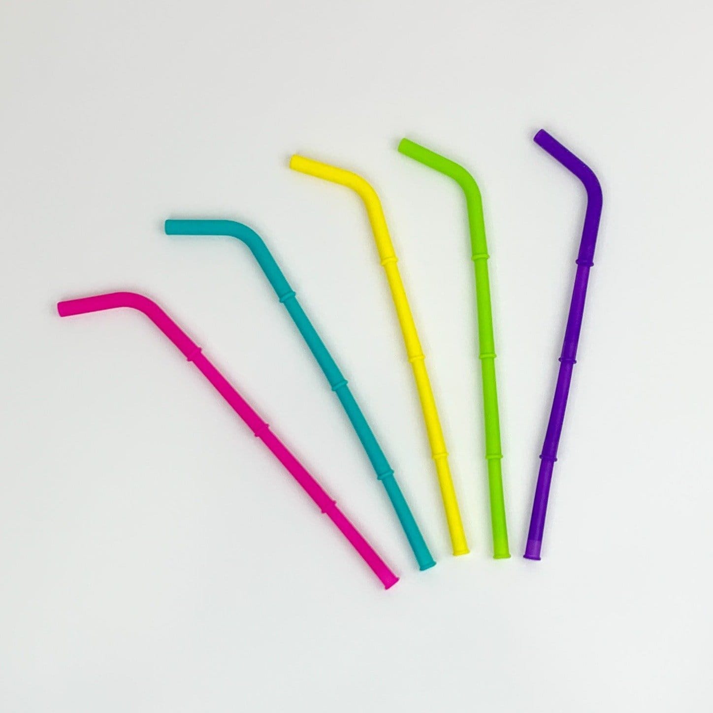 Big Bee Little Bee Build A Straw Reusable Silicone Drinking Straws