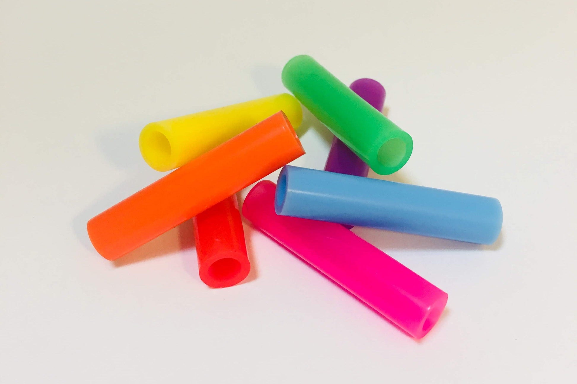Food Grade Silicone Straw Tips - Reusable Covers For Stainless