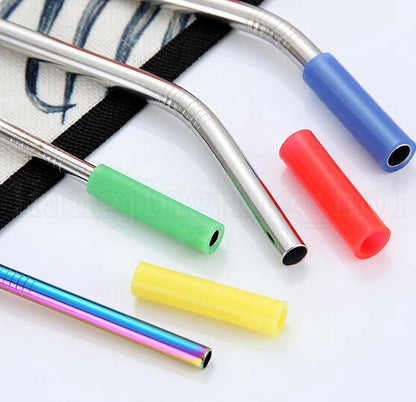 Reusable Silicone Tip Covers for Metal Drinking Straw Stainless Steel Straw  Tip - China Metal Drinking Straw Stainless Steel Straw Tip, Silicon Finger  Tips